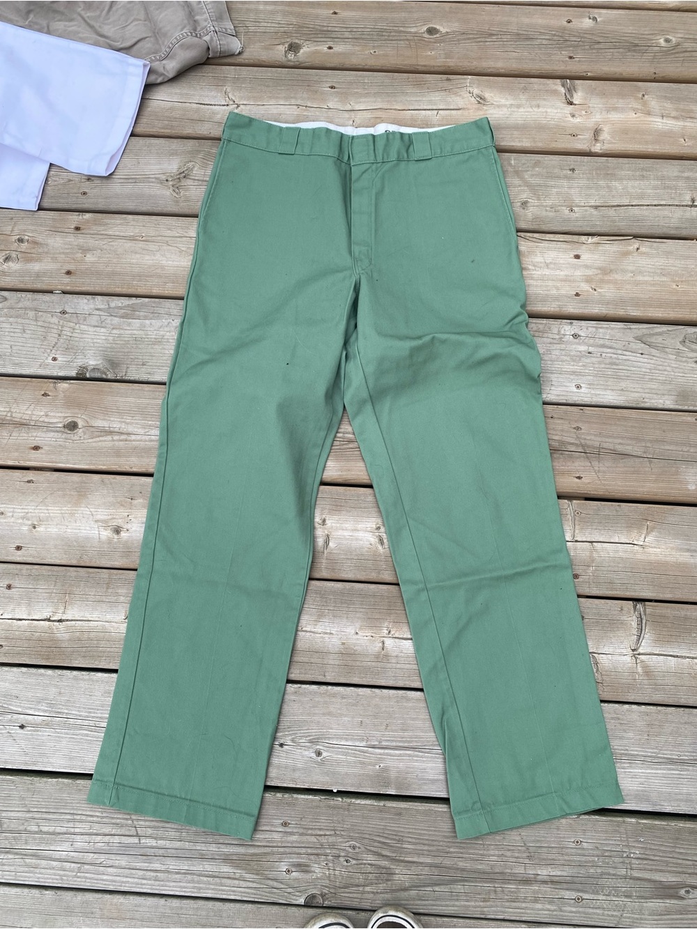 Dickies Sage Green Straight Chinos
